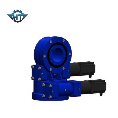 comprar SDE17 Worm Gear Slew Drive With Gear Motor For Dual Axis Solar Tracking System online manufacture