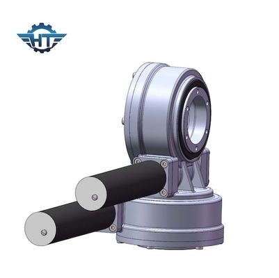 comprar Impulsión con dos ejes de la ciénaga de 7 pulgadas pequeña con el motor del engranaje 24VDC o la nema para la antena de satélite online manufacture