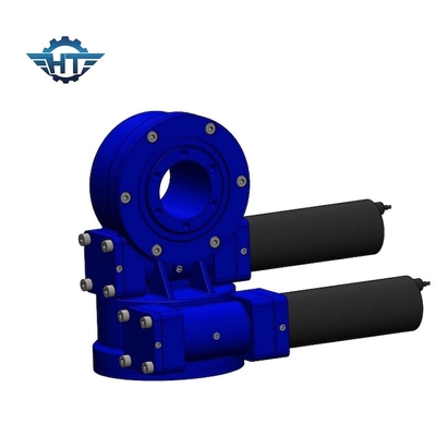 comprar Caja de cambios dual de la impulsión de la ciénaga de AXIS de 7 pulgadas con los motores de 12V DC para el sistema de seguimiento solar online manufacture