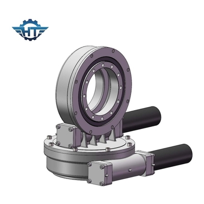 comprar El gusano del IP 66 y la estructura del engranaje mataron la caja de cambios SDE7 de la impulsión con nema 23 para los perseguidores solares duales de AXIS online manufacture