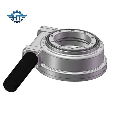 comprar La serie SE Small Worm Gear Slew Drive, adopta la tecnología de gusano de reloj de arena, duradera y de larga duración online manufacture