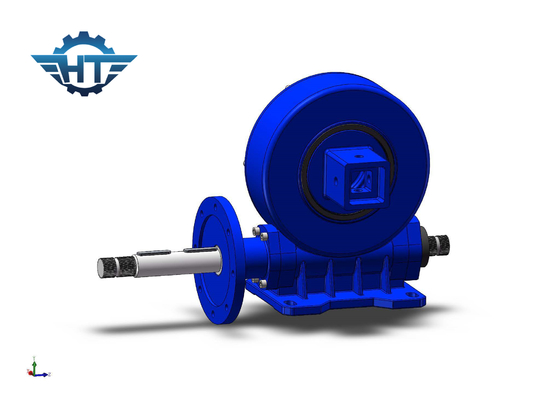 comprar Vertical Single Worm Slew Drive Gearbox With 230VAC Gear Motor For Solar Tracking System online manufacture