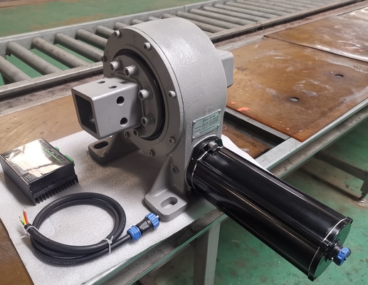 comprar casa eléctrica de Enlcosed de la impulsión de la ciénaga 42CrMo que gira a Ring Drive online manufacture