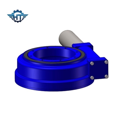 comprar 9 pulgadas de gusano del engranaje de la ciénaga de motor de la impulsión 24VDC que gira a Ring Drive online manufacture