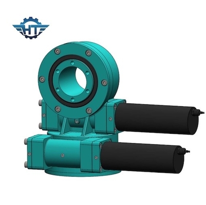 comprar El motor de pasos AXIS dual mató la impulsión 14 pulgadas de Grey Solar Slew Drive de plata online manufacture