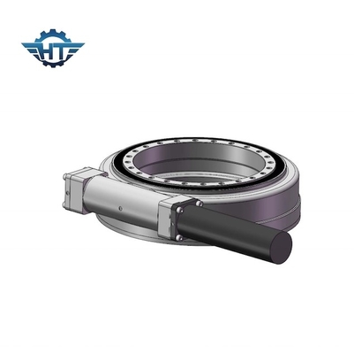 comprar Caja de cambios montada horizontal de la impulsión de la ciénaga de SE7 IP66 con el motor eléctrico para el sistema solar de Trackin online manufacture
