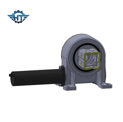 comprar Solo engranaje de gusano de la alta vertical del esfuerzo de torsión IP66 con el motor del engranaje 220V para la estación parabólica online manufacture