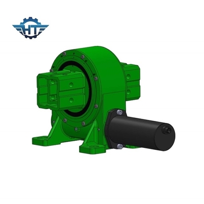 Uno mismo que cierra la impulsión del gusano con el tubo cuadrado para el solo sistema de seguimiento solar vertical de AXIS