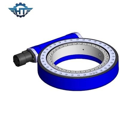 Accionamiento de giro de rotación de 360 ​​grados con motor cepillado para rastreadores solares inclinados