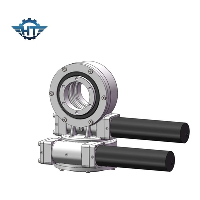 SDE / PDE 3 pulgadas Worm Gear Slew Drive Alta precisión para rastreadores solares de doble eje