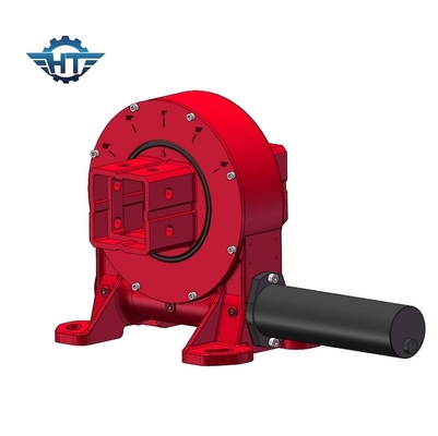 VE Vertical C5 recubrimiento de solar Slew Drive con doble envase de gusano para los rastreadores fotovoltaicos