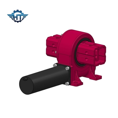 Ve7 24vdc Motor de engranajes de aleta Dirección solar para 2 retratos Sistema de seguimiento solar PV
