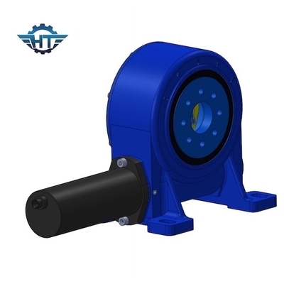Contragolpe sin cepillo de Mini Worm Slew Drive Gearbox del motor 1 pulgada