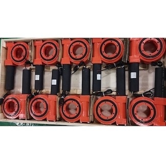 El alto engranaje de gusano del esfuerzo de torsión IP66 mató la impulsión 21 pulgadas para las turbinas de viento