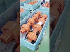 Accionamiento de aleta hidráulica con seguimiento de precisión y engranaje de bloqueo automático